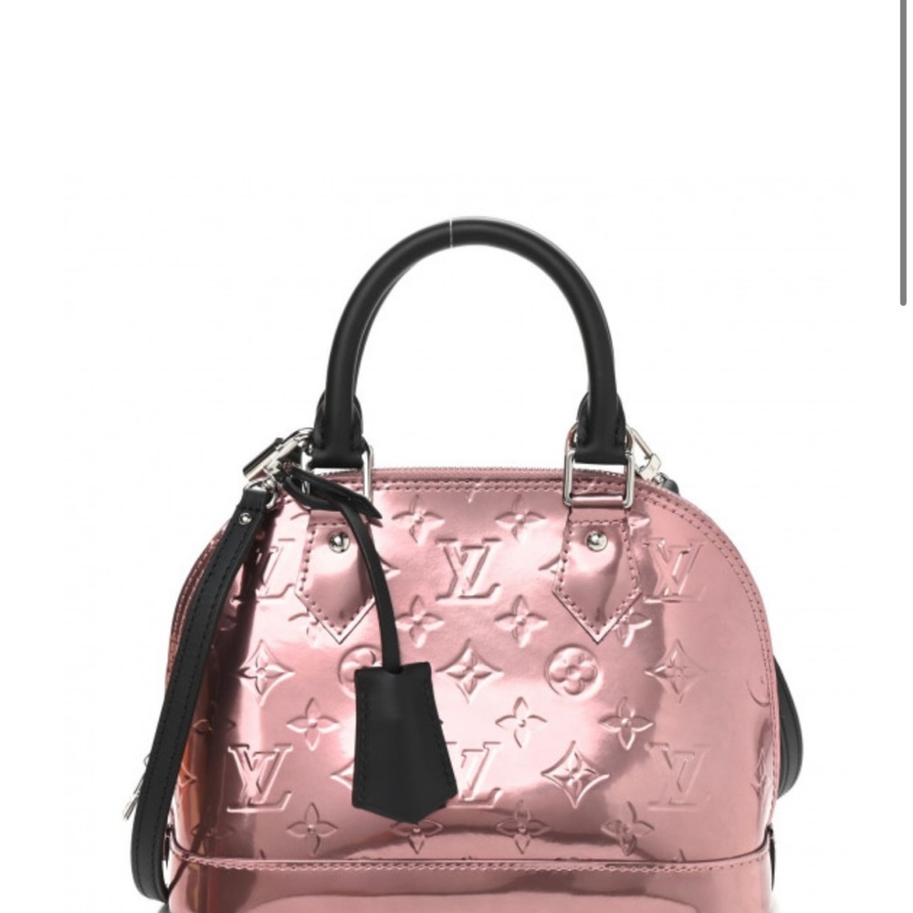 Louis Vuitton Vernis  Alma BB Rose Cuivre